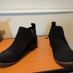 Black Suede Ankle Boots